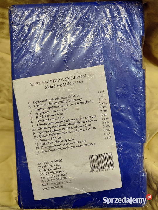 Apteczka pierwszej pomocy MAN do samochodu