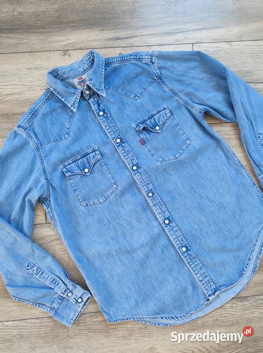 Męska Dzinsowa Jeansowa koszula Levis M Vintage Jasło