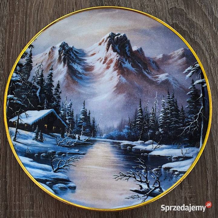 Spokojna samotność talerz kolekcjonerski Chełmno