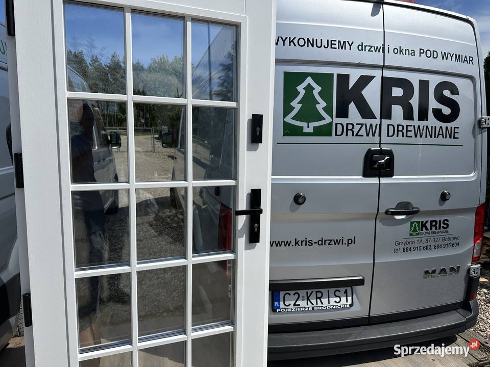 Drzwi drewniane RĘKI Amerykańskie ZEWNĘTRZNE W Gdańsk