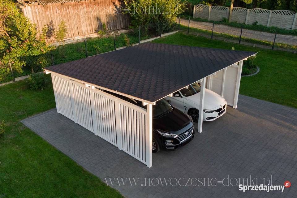 Wiata samochodowa drewniana Verona XL 6x6 kujawsko-pomorskie Toruń sprzedam