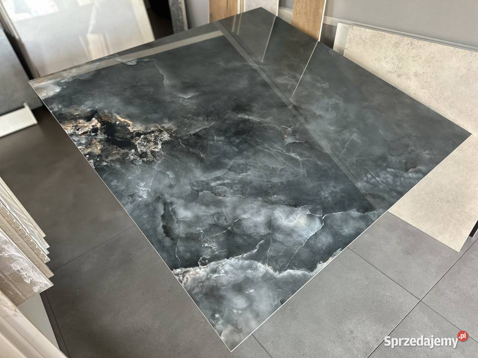 PŁYTKA gres AQUAMARINE BLACK POLER 1198X1198 GAT