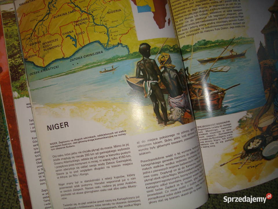 album WIELKIE RZEKI AFRYKI katalog z fotoopisem