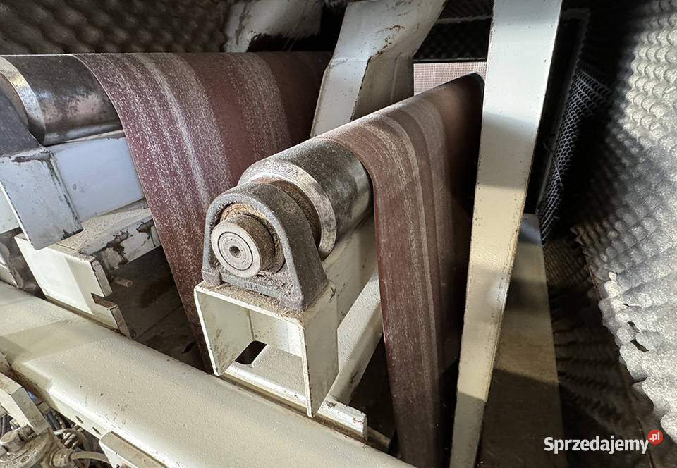 Szlifierka szerokotaśmowa WEBER LCE 2000 DP1350 Sierakowska Huta