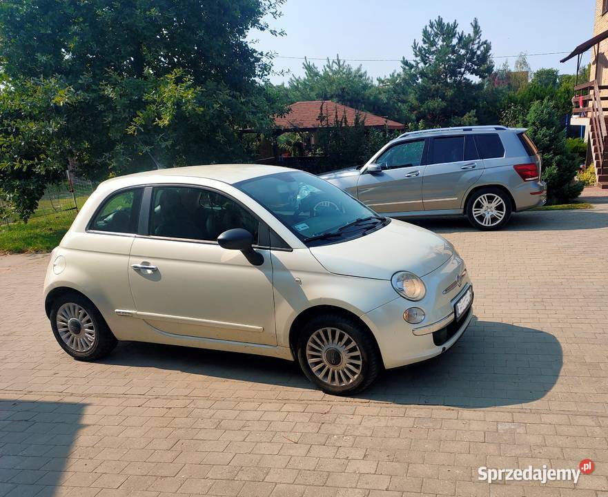 Fiat 500 Benzyna 12 Zadbany Biala Perla Warszawa