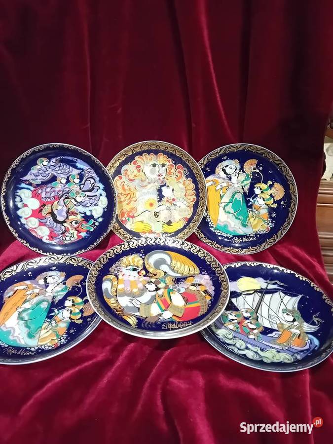 Rosenthal kolekcjonerskie talerzyki pomorskie
