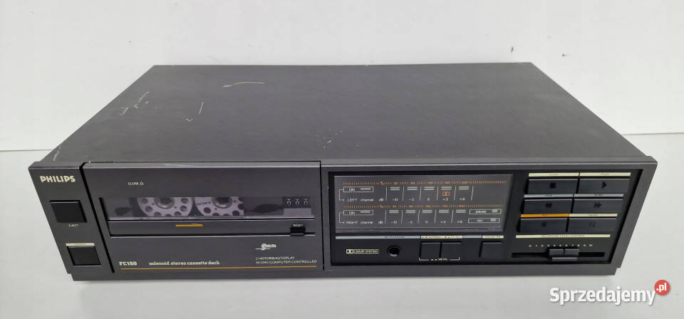 Magnetofon Philips FC150 casette deck Elektronika Międzychód