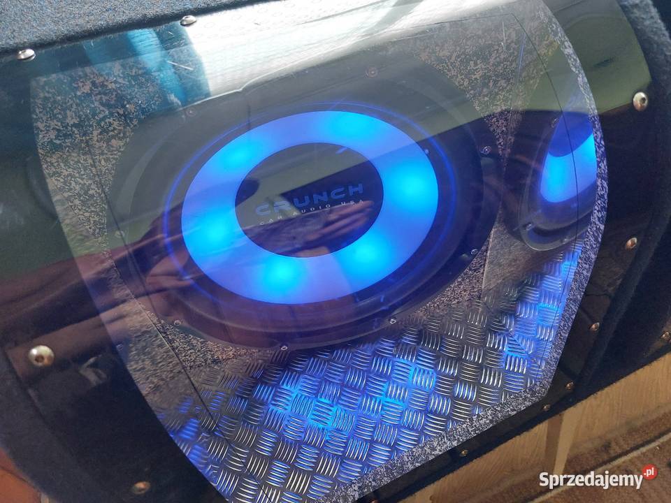 Tuba Skrzynia Basowa Subwoofer CRUNCH CRB 800 skrzynie basowe i tuby Dzierżoniów sprzedam
