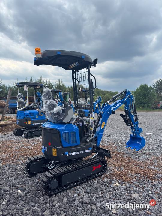 Minikoparka Rippa R13 PRO 1320 TRANSPOR Kubota Koparki Brudzowice sprzedam