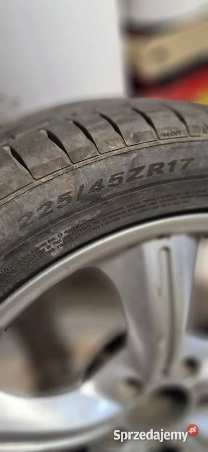Felgi Mercedes 75J 8J SLK CLK Koła 17 Częstochowa