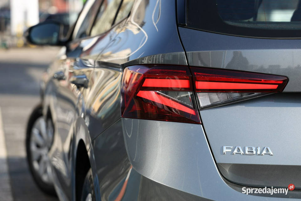 koda Fabia 10 TSI Selection IV 2021 Fabia śląskie Tychy