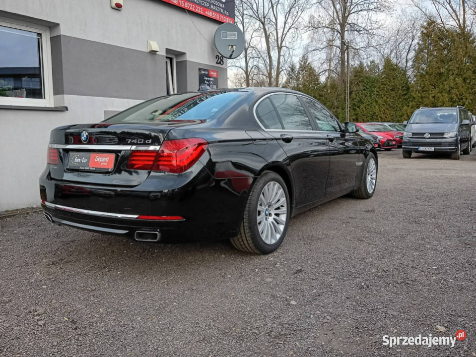 BMW 740 F01 2008 kamera cofania