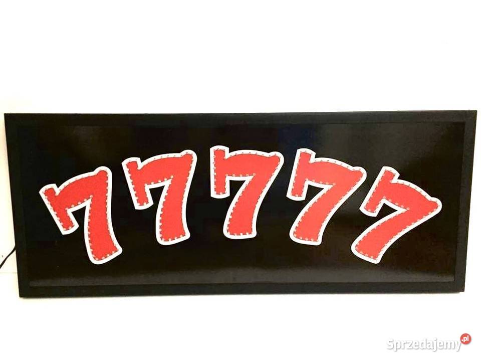 Reklama 77777 LED 100x40 Szyld diodowy Pomiechówek