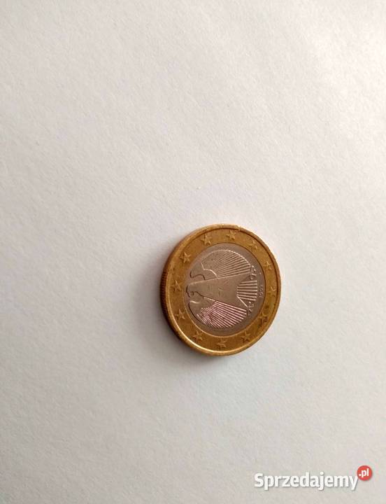 Moneta 1 Euro 2002 z Orłem Niemcy Literka J Radom