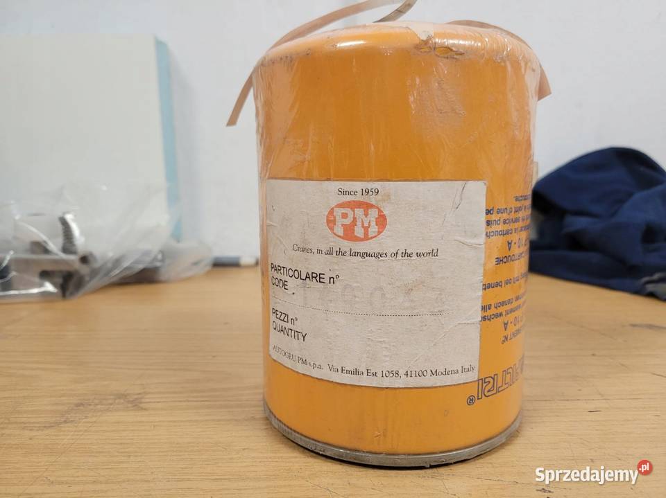 Filtr oleju dźwigu żurawia PM serii 12 mazowieckie sprzedam