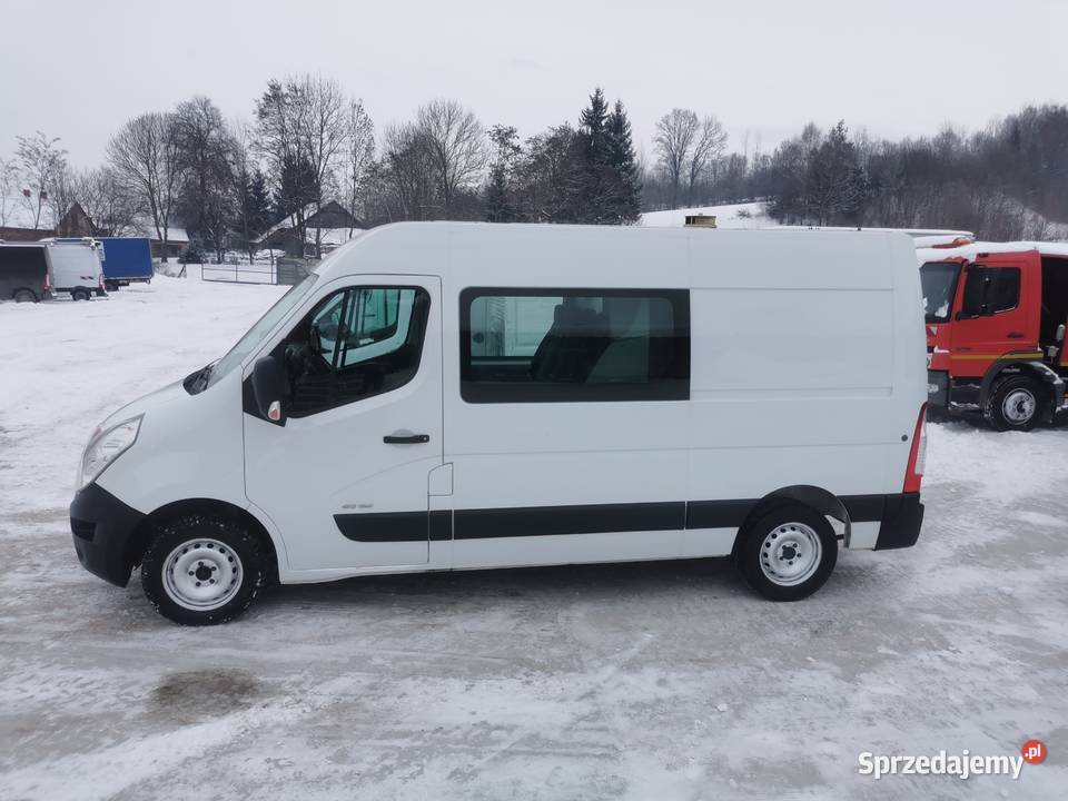 Master doka 7osobowy Dubel 23dCi125 Brygadówka Renault Książ Wielki