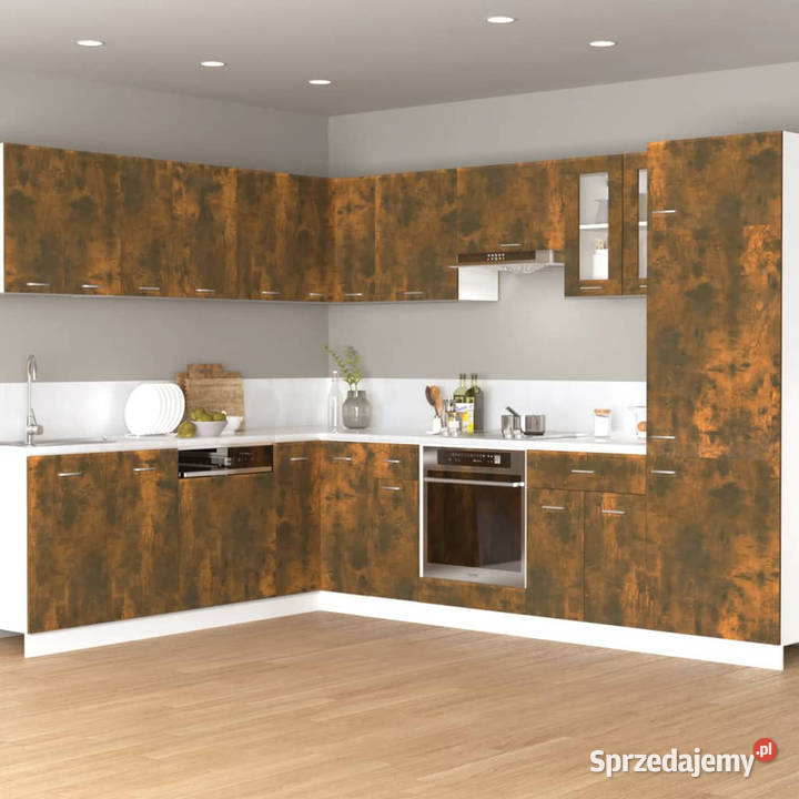 Szafka wisząca przydymiony dąb 60x31x40 WM815591 Warszawa