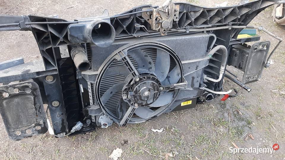 pas przedni kompletny z chłodnicami fiesta mk5 Rawicz