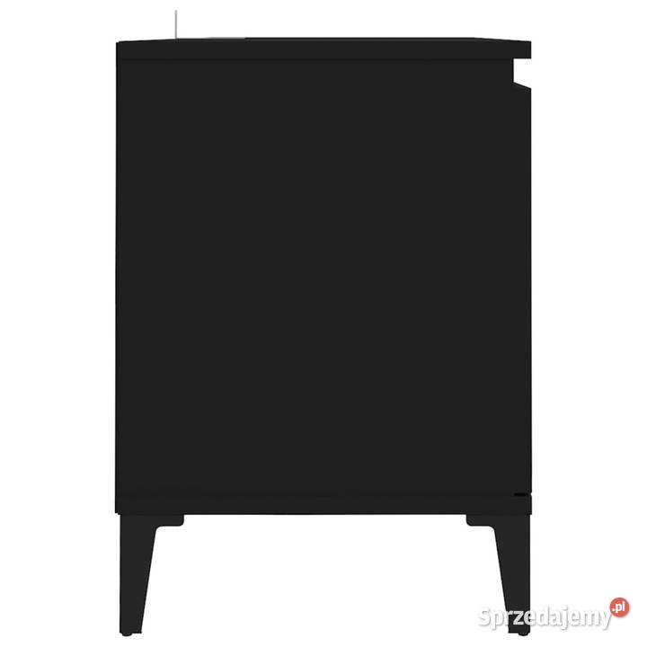 Szafka TV metalowe nóżki czarna 1035x35x50 RTV Szafki Warszawa