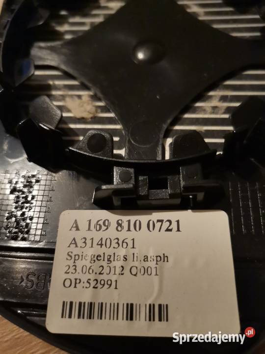 MERCEDES W169 W245 0511ORG LEWY WKŁAD LUSTERKA Międzychód