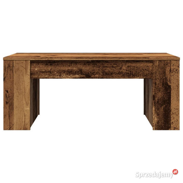 Stolik kawowy stare drewno 102x55x42 WM856024 mazowieckie Warszawa