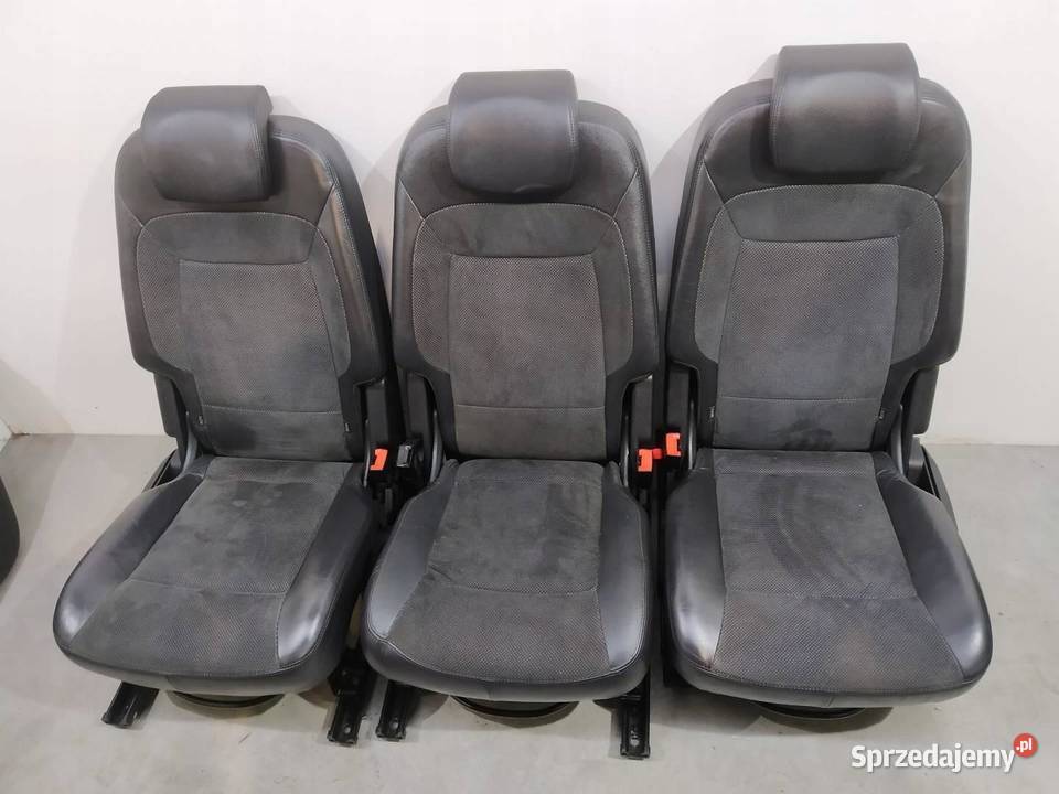 FOTELE PRZÓD II RZĄD BOCZKI MK1 PÓŁSKÓRA Ford S