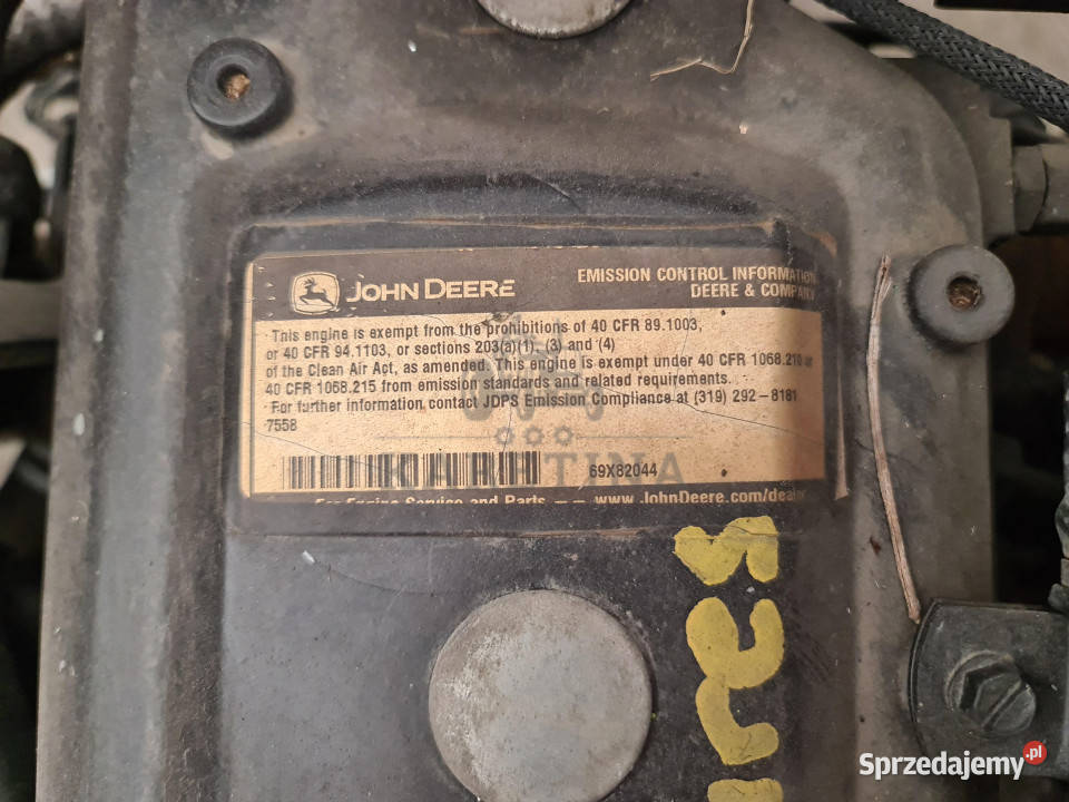 John Deere Silnik PowerTech PWX 4045HFC92 45L Jastrzębniki