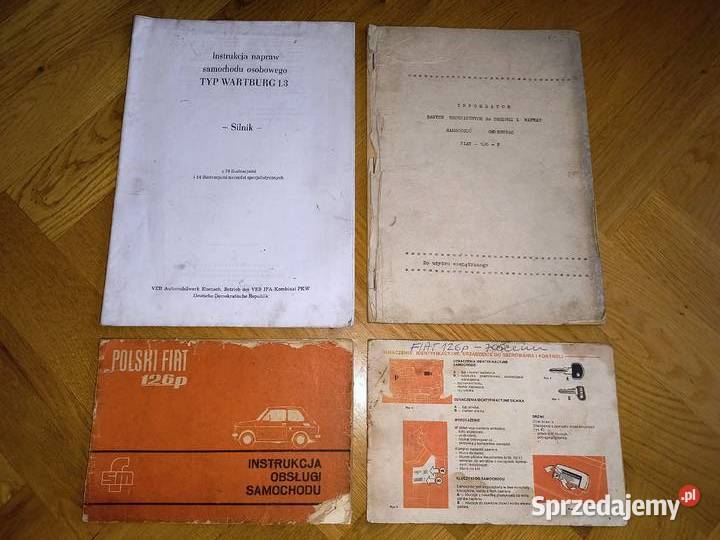 Książka naprawa samochodu Fiat 125p 126p Chorzów sprzedam