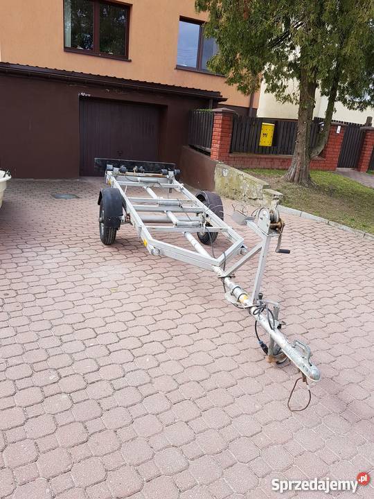 przyczepka podlodziowa wozek slipowy Łomża