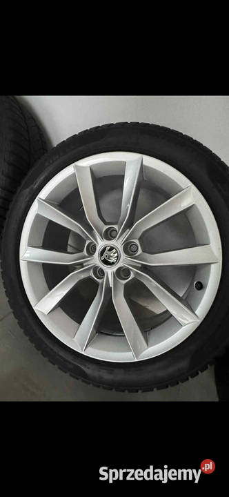 Alufelgi 18 Skoda Opony zimowe NOWE Zambrów