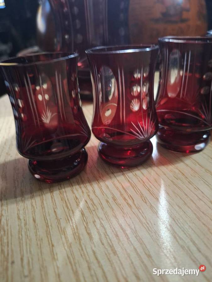 Karafka I 5 kieliszków Porcelana i szkło Warszawa