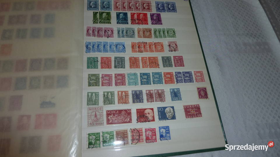Album starych znaczków Holandia Norwegia sprzedam