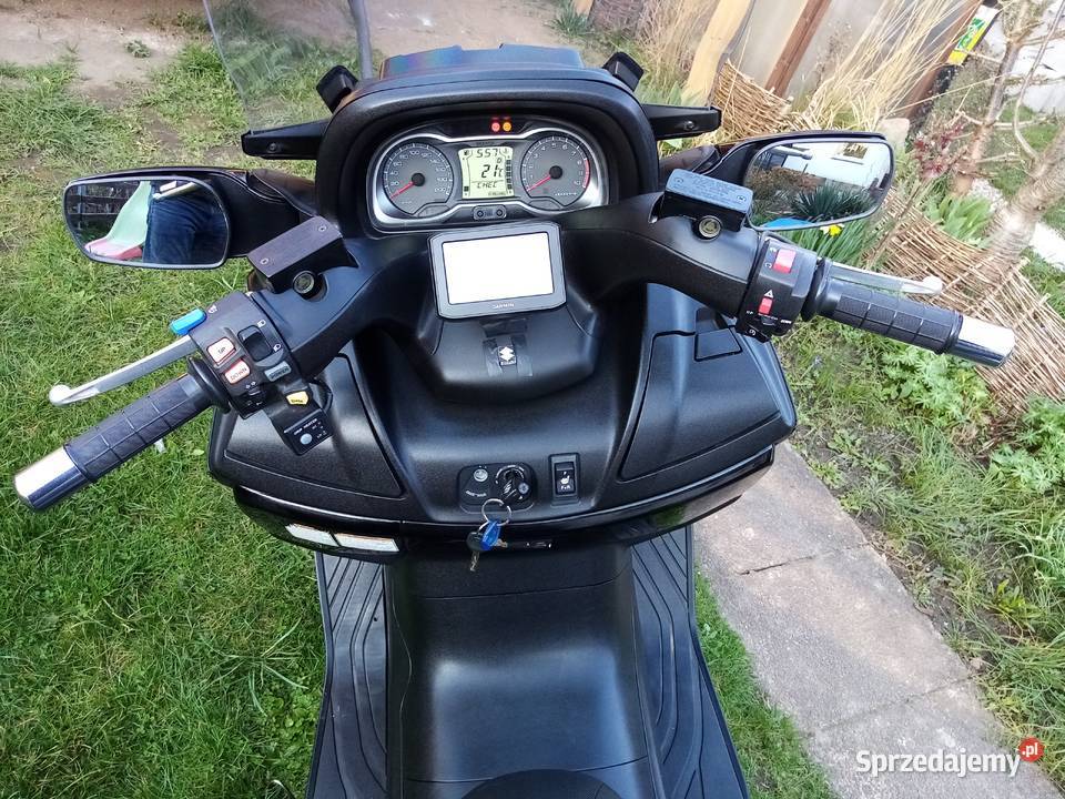 Suzuki Burgman AN 650 Rok produkcji 2013 Ostrów Wielkopolski