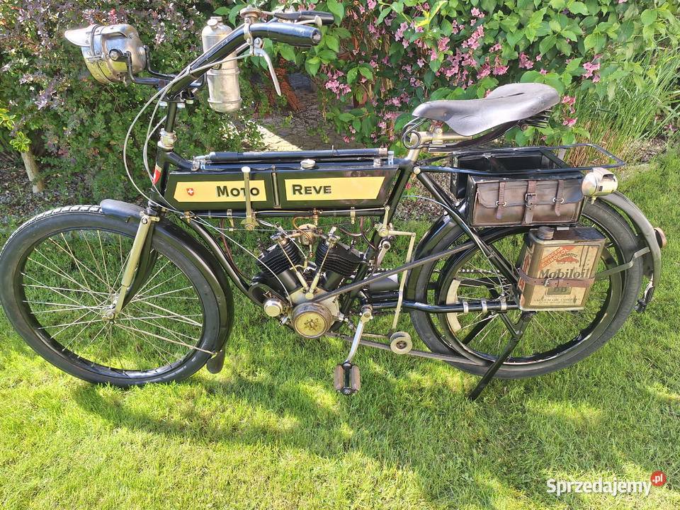 Szwajcarski Motocykl Moto Rewe Typ C 100km