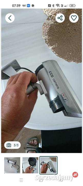 Kamera atrapa dioda LED czerwona podkarpackie Rzeszów