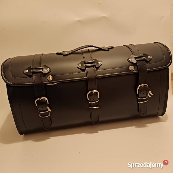 SAKWA CENTRALNA SKÓRA NATURALNA 65 ZAMKI CHOPPER Łódź sprzedam