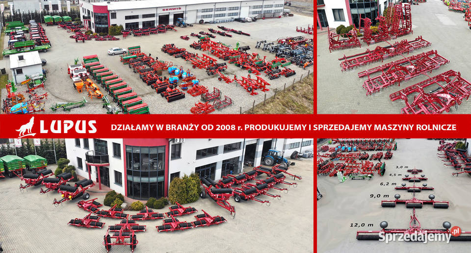 Wał z włóką hydr 62m 530 mm cambridg wał nieuszkodzony