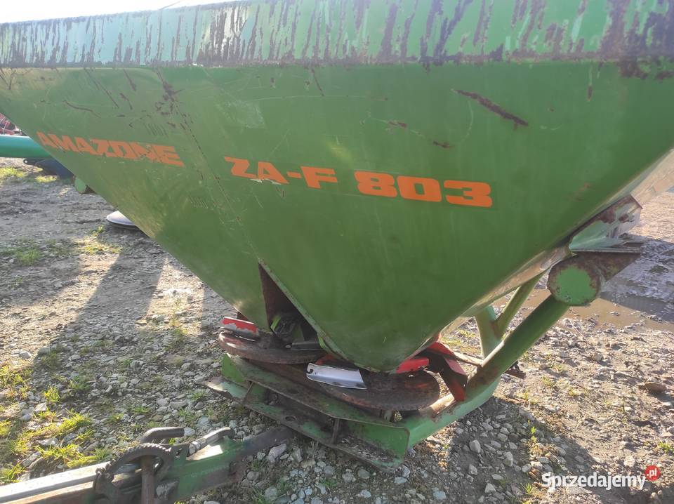 Rozsiewacz nawozu amazone zaf 804 nieuszkodzony Radoszyce