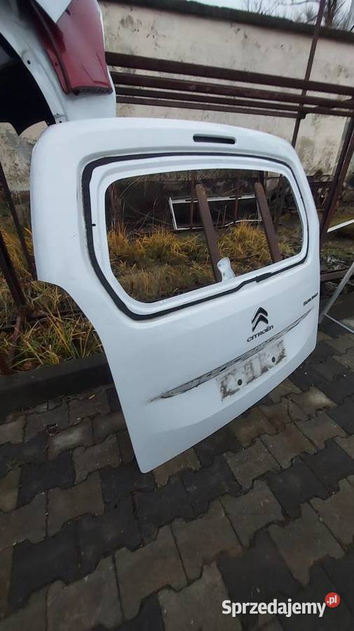 Citroen BERLINGO 2024 klapa tył biała w idealnym Jelenia Góra