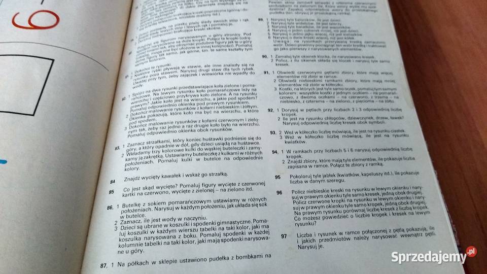 Mam 6 lat wyprawka sześciolatka Ewa Feliks pomorskie Gdańsk