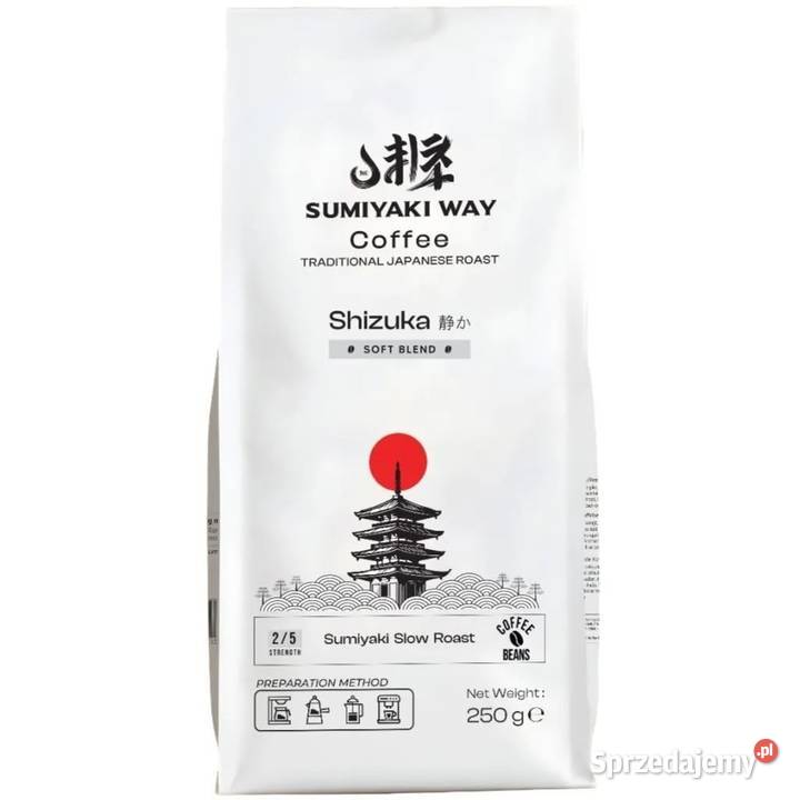 Kawa ziarnista Sumiyaki Japanese Roast 250 g x 2 Ziarnista dolnośląskie Świdnica