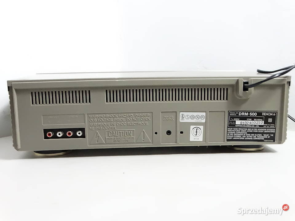 Magnetofon kasetowy Denon DRM500 Stereo Cassette Biłgoraj