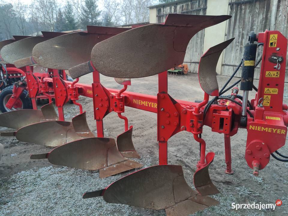 Pług 4skibowy obrotowy Niemeyer AlphaLemken Rabe Przemęt