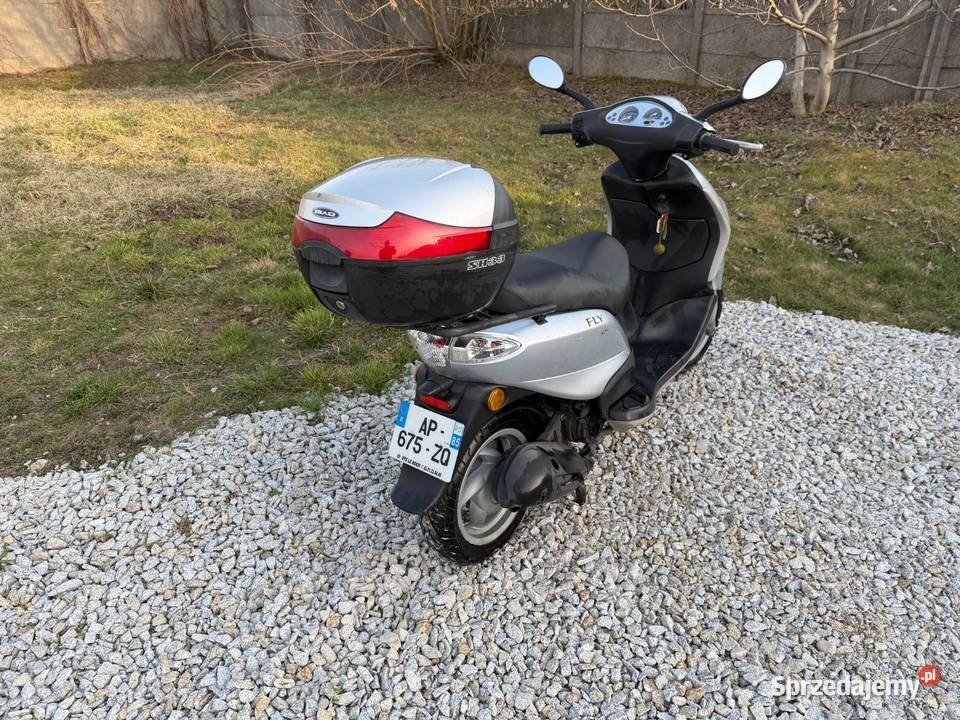 Skuter Piaggio Fly kufry wielkopolskie Ostrów Wielkopolski