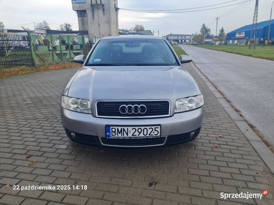 AUDI A4 ładna długie opłaty 2003r manualna podlaskie