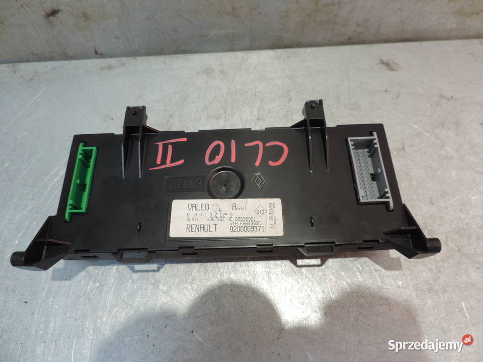 RENAULT CLIO II FL PANEL NAWIEWU 8200069371