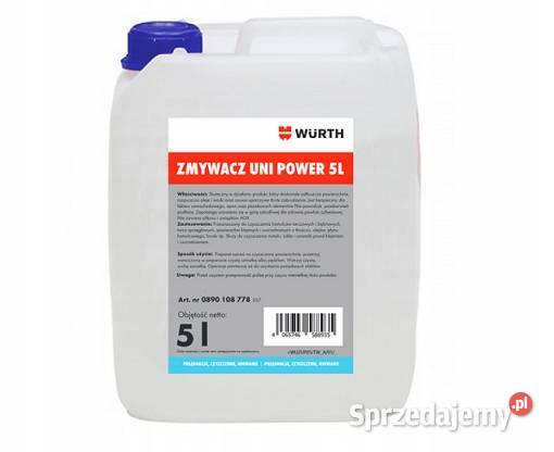 Zmywacz do hamulców Wurth Uni Power 5 l
