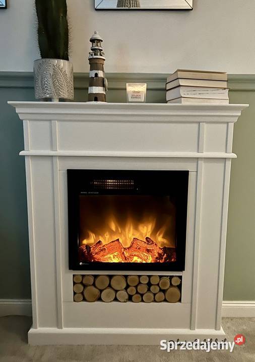 Komienk Flame wkład elektryczny Aflamo drewno Warszawa