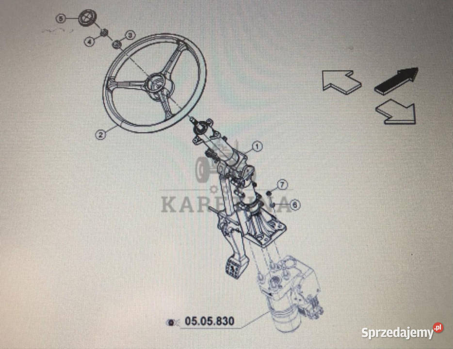 CLAAS 00 1128 473 200 2622 325 0Claas kolumna Jastrzębniki