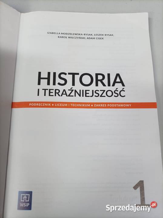 Historia i Teraźniejszość Podręcznik do klasy 1 Toruń sprzedam